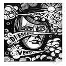 'A forza di essere vento' • Linoleografia • 61 cm x 47 cm • Collezione Dori Ghezzi De André • © Stephen Alcorn